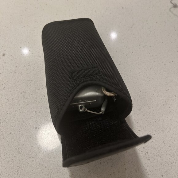 Canon Sure Shot 90u 35mm Point And Shoot Film Camera Silver w/Case Tested - Picture 5 of 6